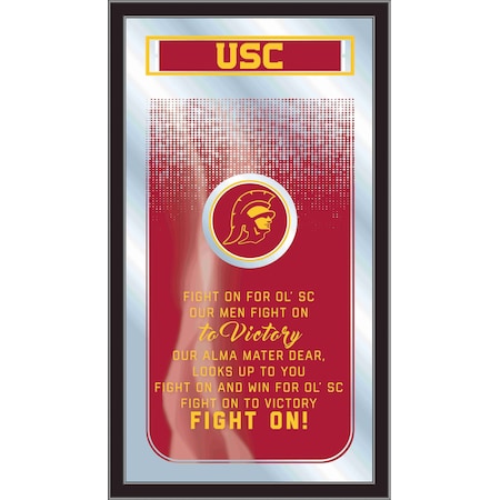 USC Trojans 26 X 15 Fight Song Mirror